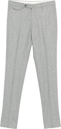 Tagliatore mélange-effect tailored trousers - Grey