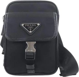 Prada Pre-owned Borsa a tracolla in nylon - - Pre-owned - Donna - Nero - ONE SIZE