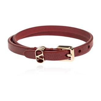 Valentino Garavani Bracelets, female, Red, Size: ONE SIZE The Leather Bracelet