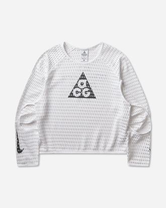 Nike Men s ACG Radical AirFlow NXT Dri-FIT Longsleeve Trail Running Top White
