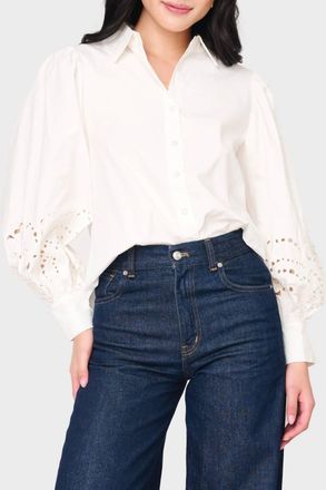 En Saison Quinton Shirt In Ivory