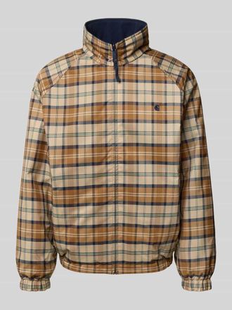 Carhartt Work in Progress Jacke mit Stehkragen und Rei&szlig;verschluss in Sand, Gr&ouml;&szlig;e L