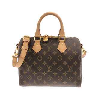 Louis Vuitton Brown Coated Canvas Boston Bag (Pre-Owned)
