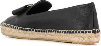 Ferragamo Espadrille Flat - Black
