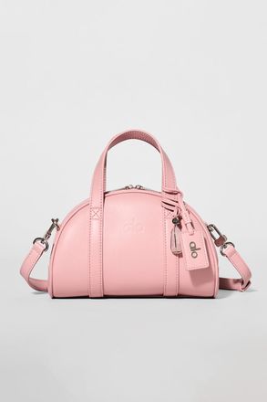 Alo Mini Odyssey Bag in Vintage Pink Leather