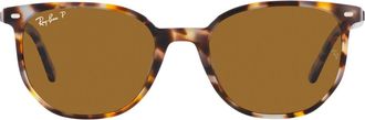 Ray-Ban Brown Polarized Cat Eye Unisex Sunglasses RB2197 135757 52