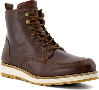 Dune London Mens CRANEES Casual Hiker Boots - Brown material_leather1 - Size UK 7
