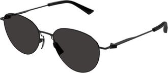 Bottega Veneta Unisex Black Browline Sunglasses BV1268S 001