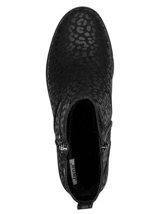 Jana Stiefelette JANA, Damen, Gr. 40, schwarz, Textil, Schuhe Stiefelette