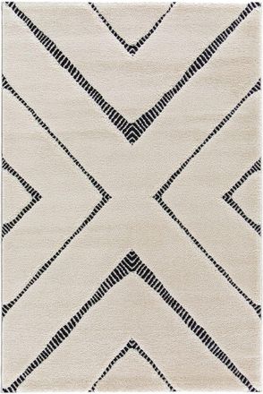 AFK Living Alfombra esculpida muy suave de estilo étnico 120 x 170 cm