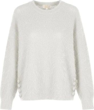 Cycleur de Luxe Espresso Trui - Dames - Ronde hals truien - Beige - XL - Truien & Vesten