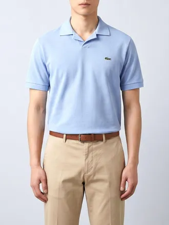 Lacoste Polo in cotone con mini logo