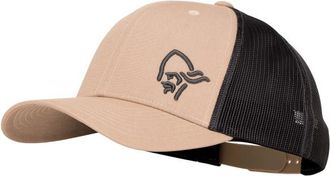 Norr&oslash;na 29 Trucker Mesh Snap Back Cap Cap - Unisex | beige
