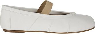Maison Margiela White Tabi Ballerina