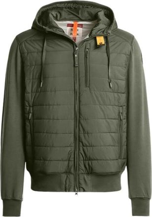 Parajumpers Hybride Hooded Sweatshirt - Heren - Winterjassen - Grijs - 2XL - Katoen - Jassen
