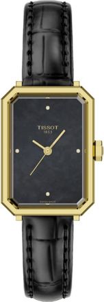 Tissot SRV Black Mother of Pearl Dial Leather Strap Womens Watch T160.110.36.126.00