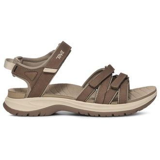 Teva Tirra Sport Leather Sandalen f&uuml;r Damen | braun/beige