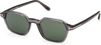 Tom Ford Joey Zonnebrillen - Heren - Zonnebrillen - Grijs - 51 MM - Accessoires