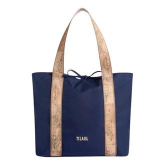 Alviero Martini 1A Classe Tote Bags, female, Blue, Size: ONE SIZE Shopper