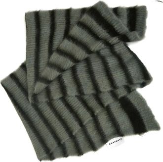 Amaranto Amar&aacute;nto - Oversized alpaca sjaal - Heren - Accessoires - Grijs - Maat: ONE Size