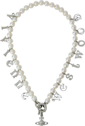 Vivienne Westwood Leanne Necklace - Dames - Kettingen - Grijs - ONE Size - Accessoires