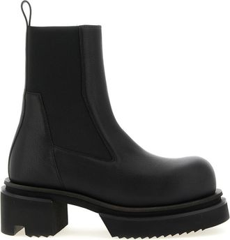 Rick Owens Black Ankle Boots