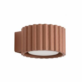 Sollux Lighting Aplique moca aluminio alt. 6 cm