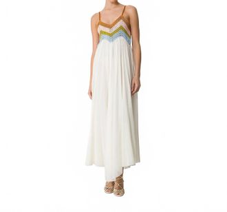 Forte_Forte Crochet Soleil Maxi Dress In Garden