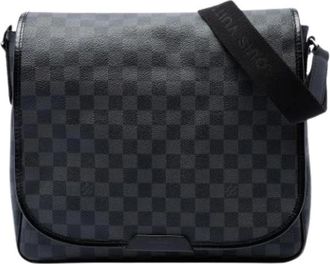 Louis Vuitton Pre-owned Daniel MM - Heren - Vintage Schoudertas - Zwart - ONE Size - Vintage