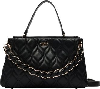 Guess Tassen, Dames, Zwart, ONE Size, Maxine 2 Comp Satchel