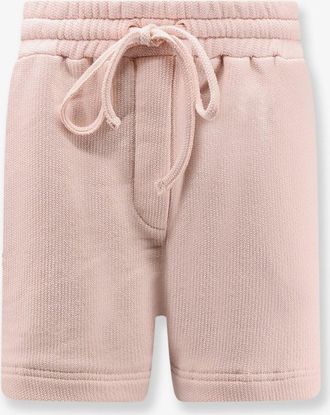 Dolce & Gabbana Shorts in cotone con logo ricamato posteriore - DOLCE & GABBANA - gender_Woman