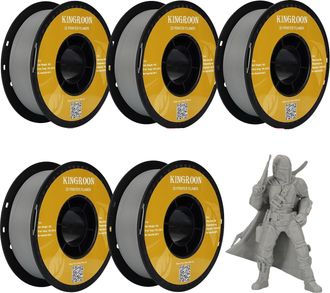 OEM Filamento Para Impresi&oacute;n 3d, Material Pla, 1,75 Mm De Di&aacute;metro, 5 Kg, Pla Gris