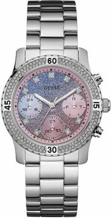 Guess Confetti Horloge - Dames - Accessoires - Grijs - Maat: ONE Size