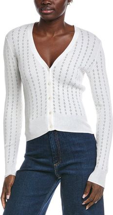 Autumn Cashmere Pointelle Cardigan