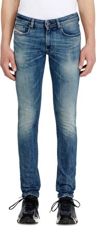 Diesel Skinny Jeans Low Waist 1979 Sleenker, Medium blue, Zip fly