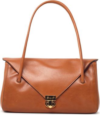 Marni E/W Brown Leather Shoulder Bag