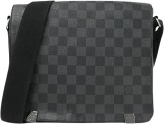 Louis Vuitton Pre-owned Damier Graphite Schoudertas - Heren - Vintage Schoudertas - Zwart - ONE Size - Vintage