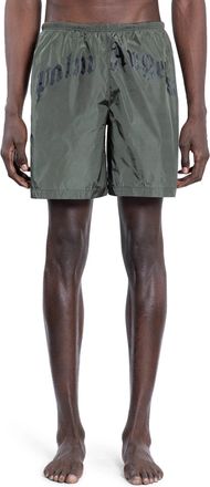 Palm Angels MAN GREEN SWIMWEAR