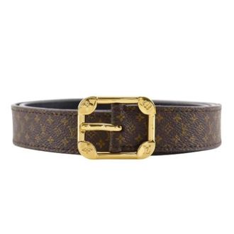 Louis Vuitton Vintage, unisex, Bruin, ONE Size, Pre-owned Vintage Canvas Riem