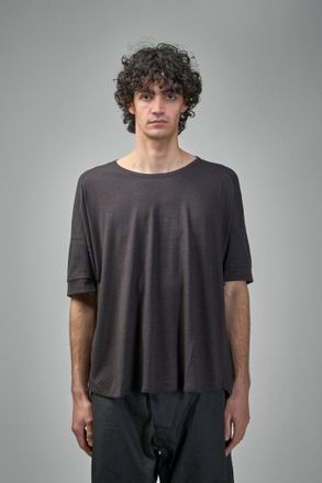 Jan-Jan Van Essche TEE 86 Short Sleeve Crew Neck Tee Organic Cotton Linen