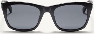 Valentino Rectangular Acetate Glasses unisex BLACK/GREY 55