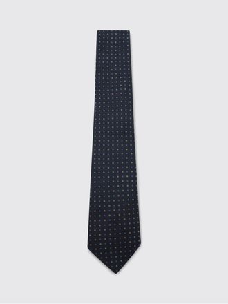 Canali Floral Print Pure Silk Tie