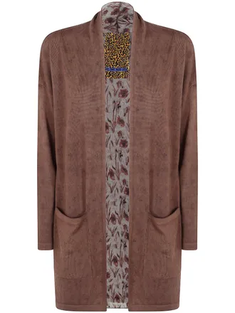 In Bed With You Jacket Reversible Shawl Zb53 268 Floral Print