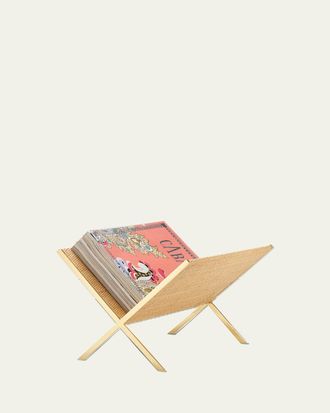 Aerin Colette Cane Magazine Rack
