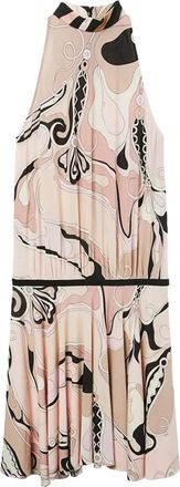 Pucci Abito con stampa Orchidee - Toni neutri