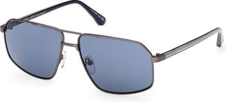Web Eyewear WE0395 09V Mens Sunglasses Gunmetal Size 60