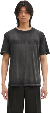 Helmut Lang T-Shirts - Heren - T-shirts - Grijs - M - Tops