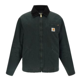 Carhartt Work in Progress OG Detroit Jacket - Heren - Zomerjassen - Groen - 2XL - Katoen - Jassen