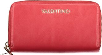 Valentino Accessoires, Dames, Rood, ONE Size, Clio Re Zip Around Portemonnee