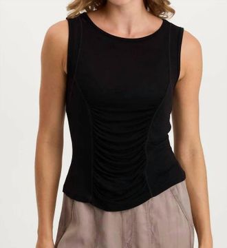 Xcvi Bano Tank In Black